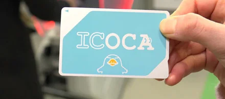 Drop the ICOCA card